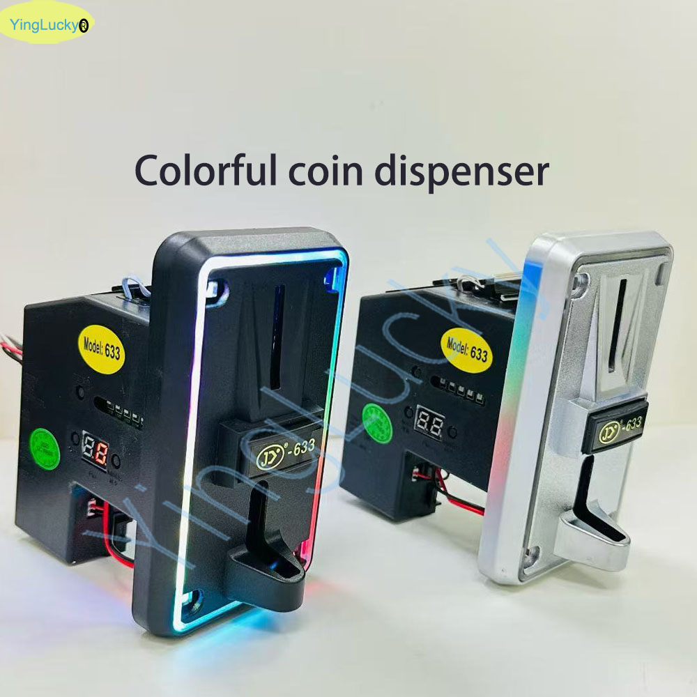 Arcade Vending Machines - 다채로운 LED 멀티 코인 수납기 코인