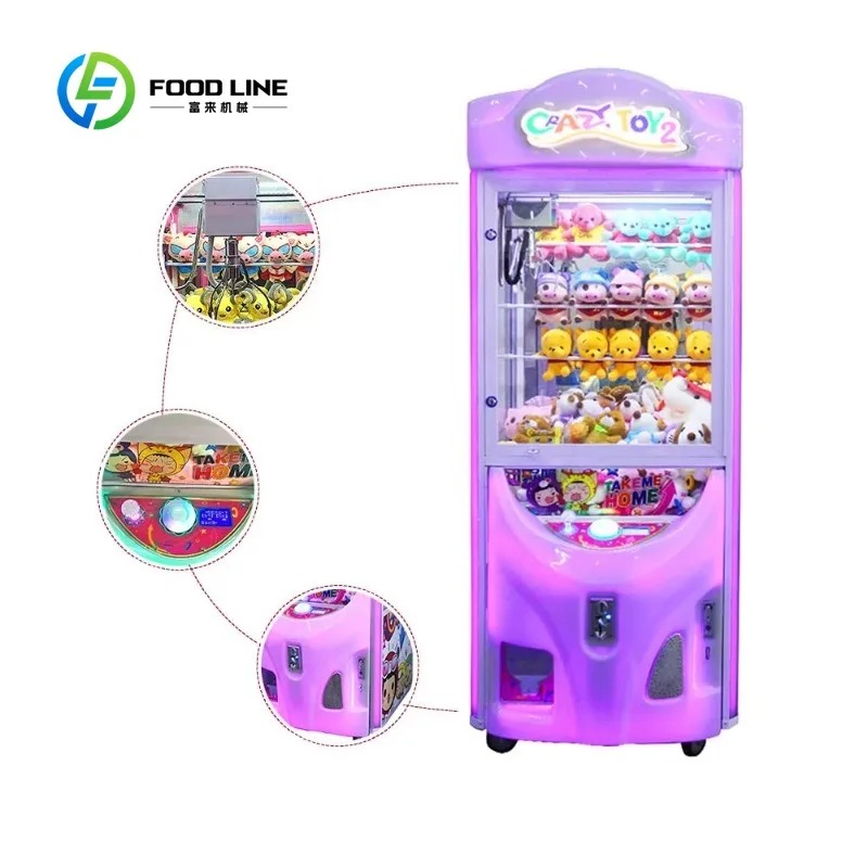 Arcade Prize Vending Machine - 맞춤형 동전 주입식 아케이드 크레인 게임기(빌