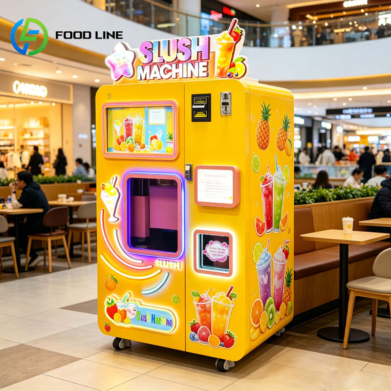 Slushie Machine Vending - 스마트 슬러시 자판기 냉동 음료 제조기