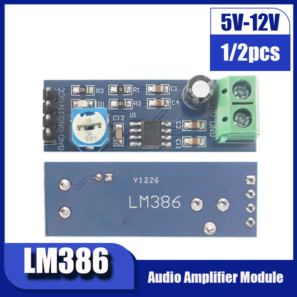 Arduino Vending Machine Project - 1/2PCS LM386 오디오 파워 앰프 모듈
