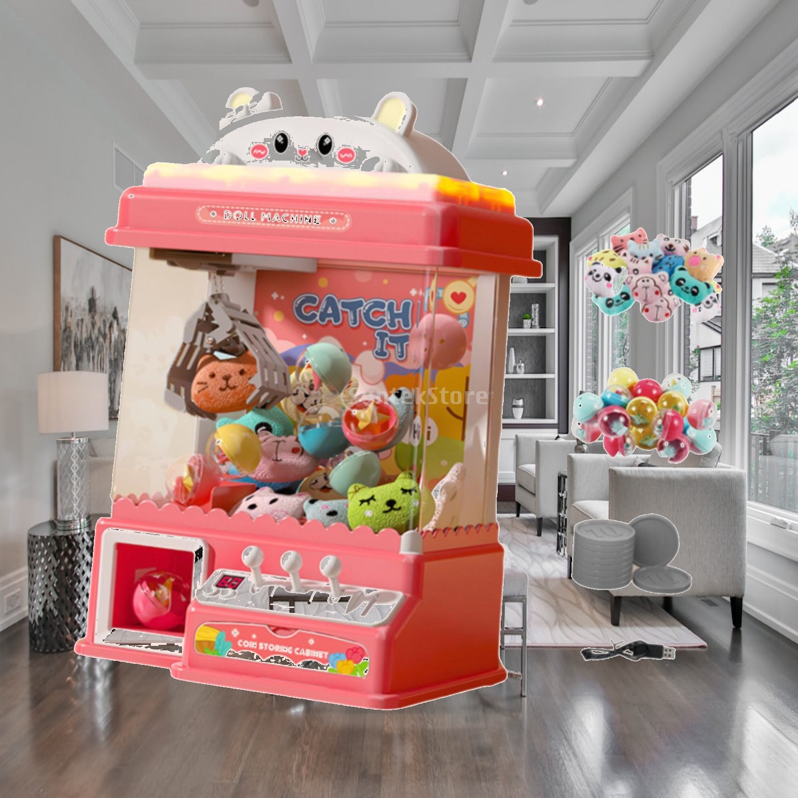 Claw Crane Machine - 클로 머신 아케이드 장난감 집게 게임기