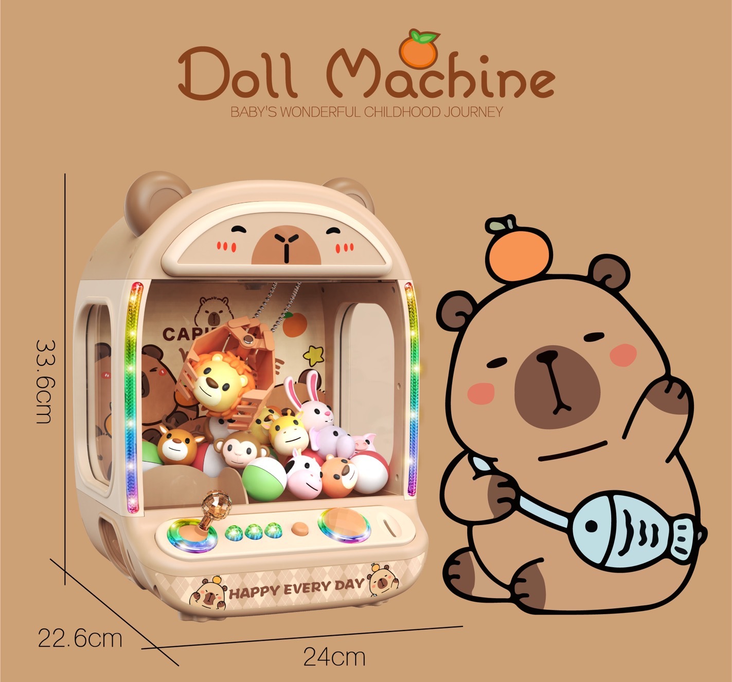 Claw Crane Machine - DIY 인형 기계 어린이 동전 작동