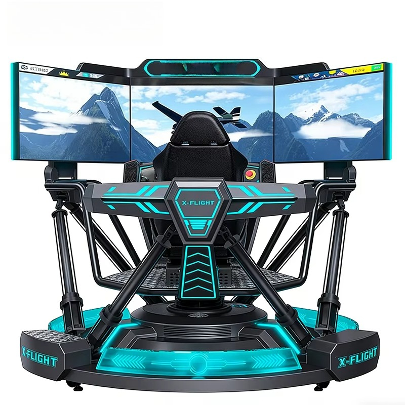 9D Vr Simulator - VR 비행 시뮬레이터 항공기 교육 및