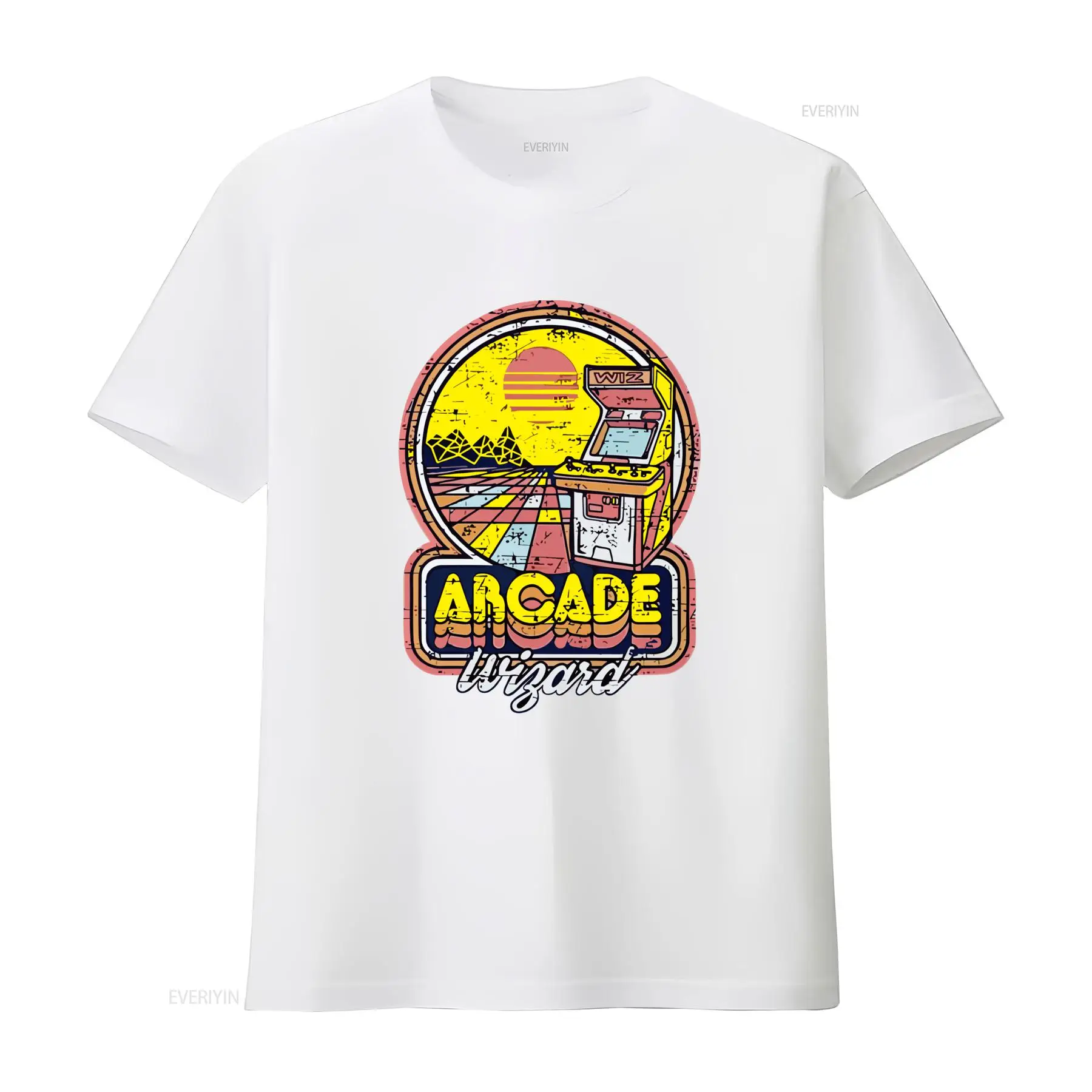 빈티지 아케이드 마법사 80년대 게임 레트로 스타일 티 - Arcade No 리뷰 및 가격