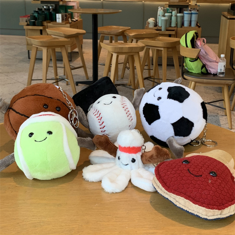 귀여운 시뮬레이션 공 시리즈 플러시 장난감 귀여운 테니 - Basketball Arcade Game 리뷰 및 가격