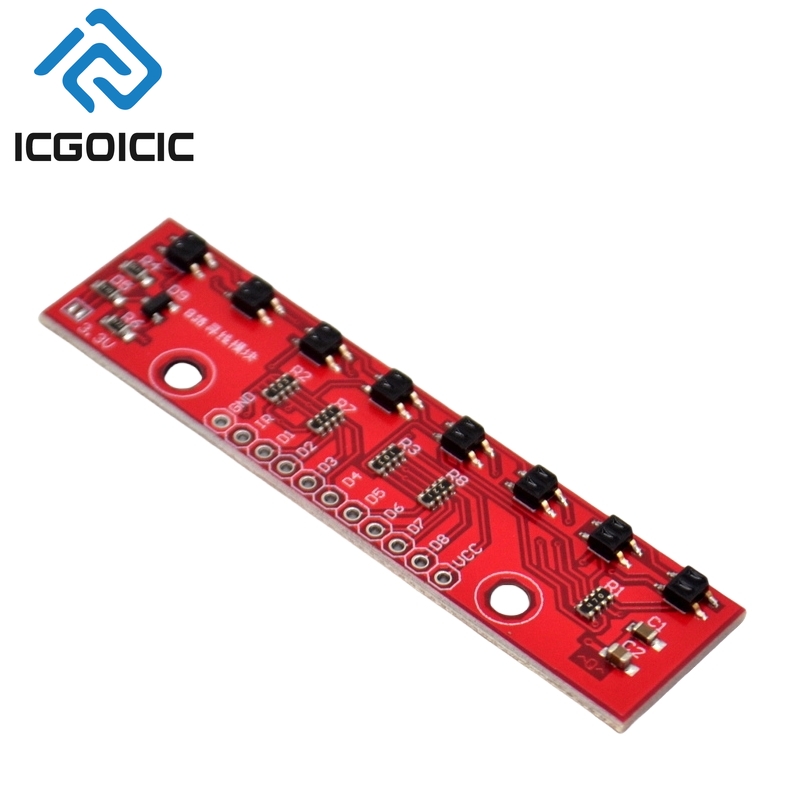 1-10PCS 8채널 적외선 라인 추적 센서 모듈 -  - Arduino Vending Machine Project 리뷰 및 가격