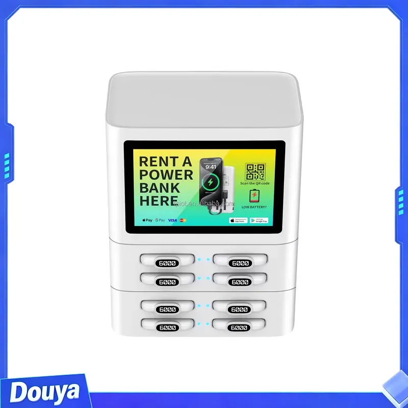 QR 8슬롯 스캔 코드 모바일 보조배터리 충전 스테이션 - Vending Machine Qr Code 리뷰 및 가격