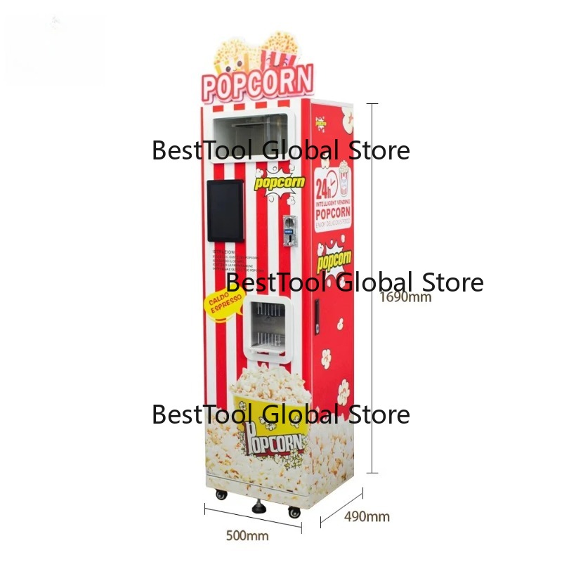 인기 급상승 중인 팝콘 기계, 상업용 전자동 팝콘 자판 - Popcorn Vending Machine 리뷰 및 가격