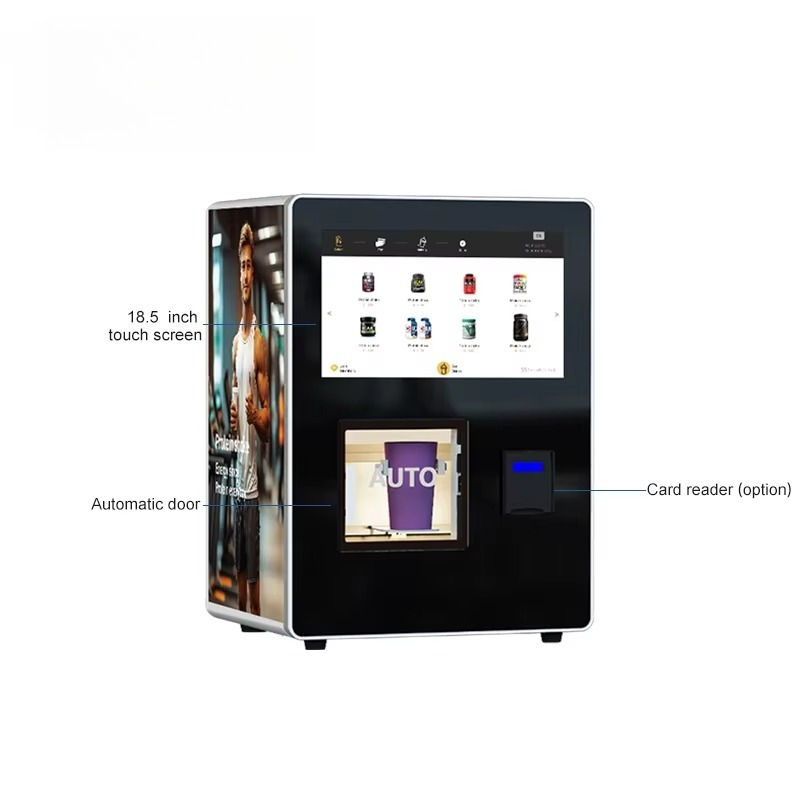 내구성 있는 단백질 쉐이크 자판기, 카드, 동전 및 Q - Vending Machine Qr Code 리뷰 및 가격