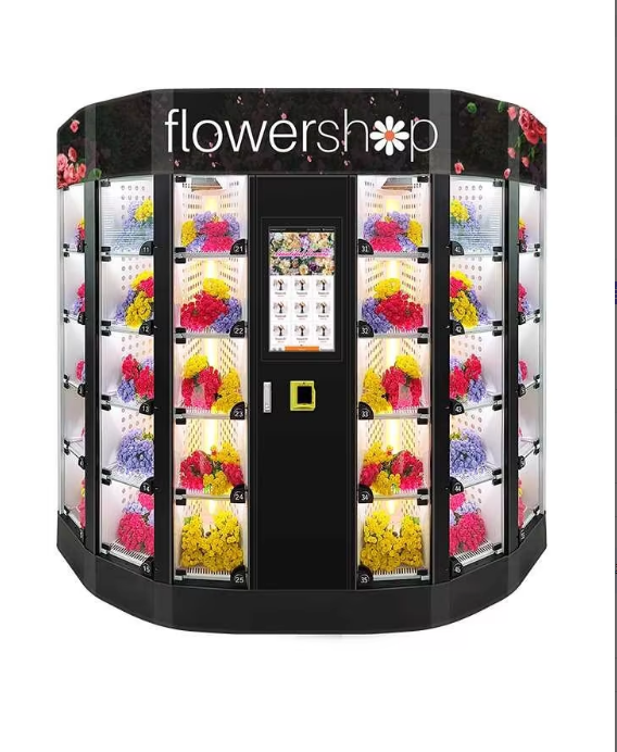 블랙 플라워 자판기 무인 셀프서비스 키오스크 QR 코드 - Vending Machine Qr Code 리뷰 및 가격