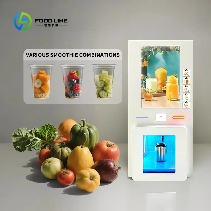 맞춤형 24시간 자동 스무디 자판기, 체육관용 동전,  - Vending Machine Qr Code 리뷰 및 가격