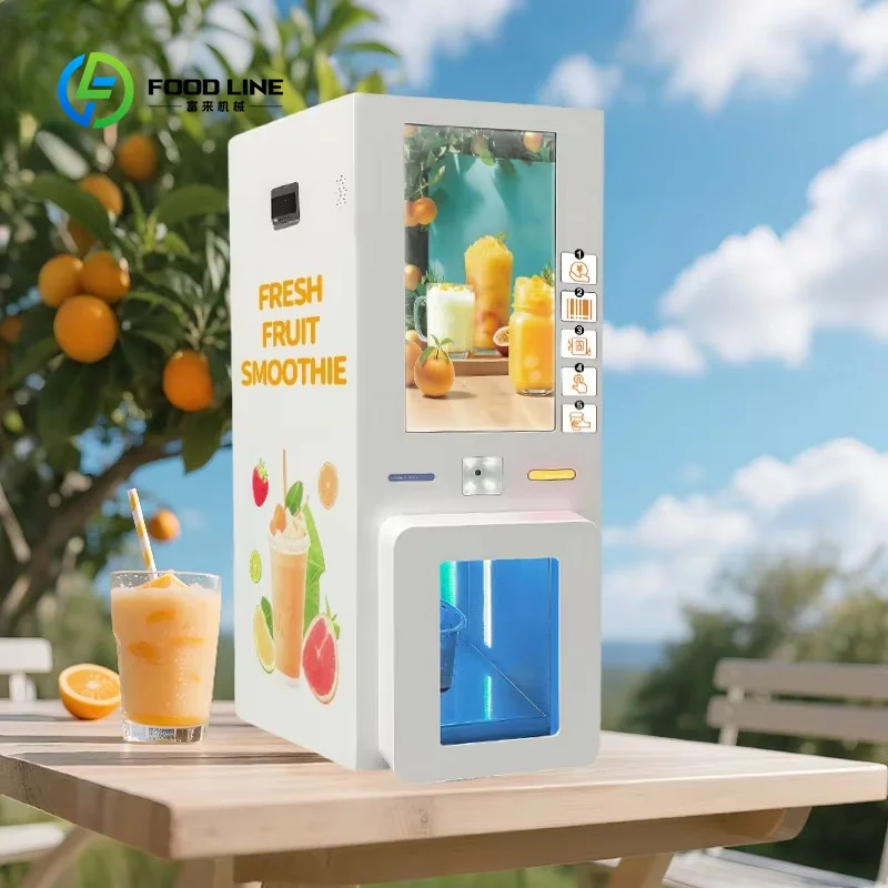 맞춤형 24시간 자동 스무디 자판기, 체육관용 동전,  - Vending Machine Qr Code 리뷰 및 가격