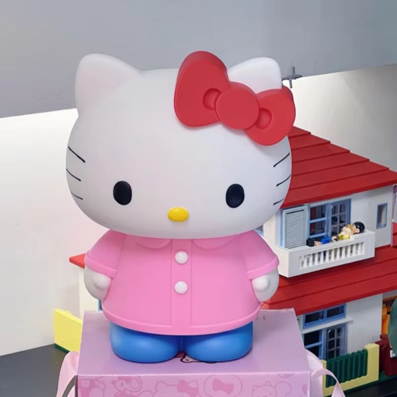 새로운 헬로 키티 귀여운 만화 인형 저금통 테이블 장식 - Coin Operated Kiddie Ride 리뷰 및 가격