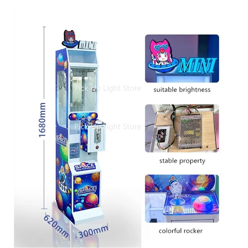 메가 미니 크레인 게임기 작은 장난감 크레인 자판기 경 - Bill Acceptor Vending 리뷰 및 가격