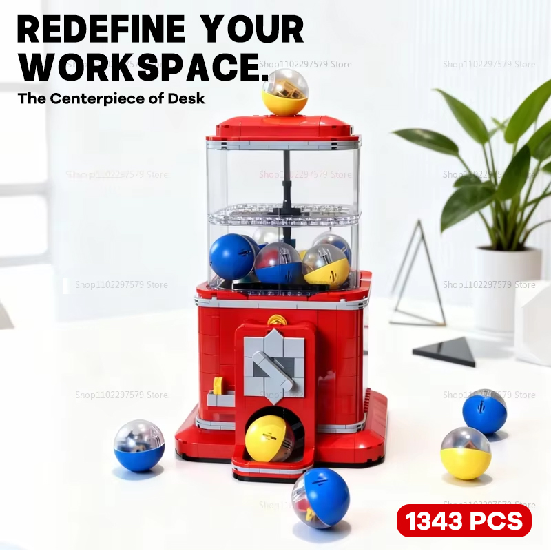 새로운 창의적인 자동판매기 빌딩 블록 세트 1343pc - Vending Game 리뷰 및 가격