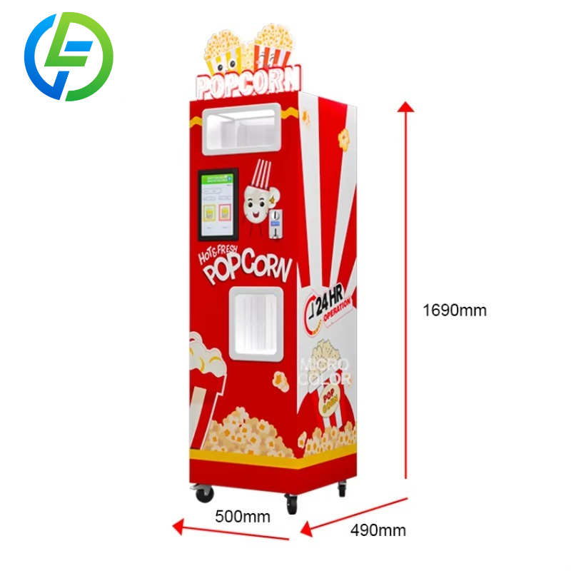 맞춤형 상업용 팝콘 기계, 인기 급상승 중인 완전 자동 - Popcorn Vending Machine 리뷰 및 가격