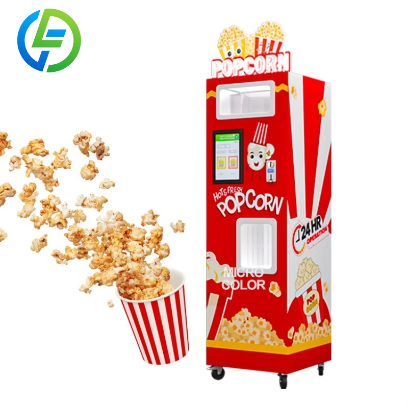 맞춤형 상업용 팝콘 기계, 인기 급상승 중인 완전 자동 - Popcorn Vending Machine 리뷰 및 가격