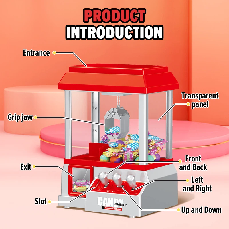 클로 머신 전자식 사탕 머신 아케이드 클로 머신 레트로 - Claw Crane Machine 리뷰 및 가격