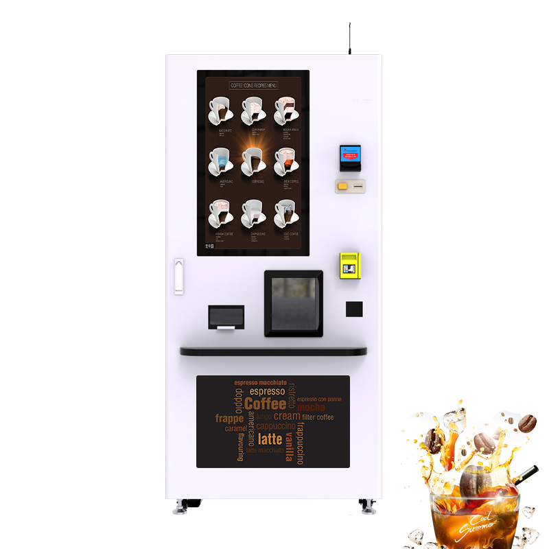 스마트 QR 코드 상업용 에스프레소 음료 디스펜서 자동 - Vending Machine Qr Code 리뷰 및 가격