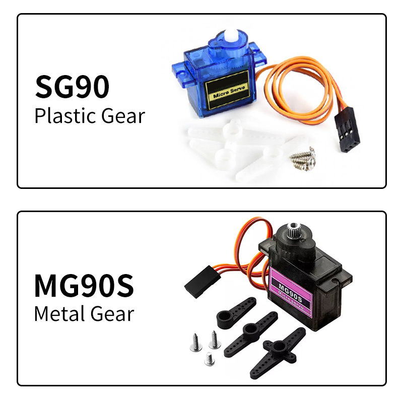2PCS/5PCS/10PCS SG90 MG90S 9G  - Arduino Vending Machine Project 리뷰 및 가격