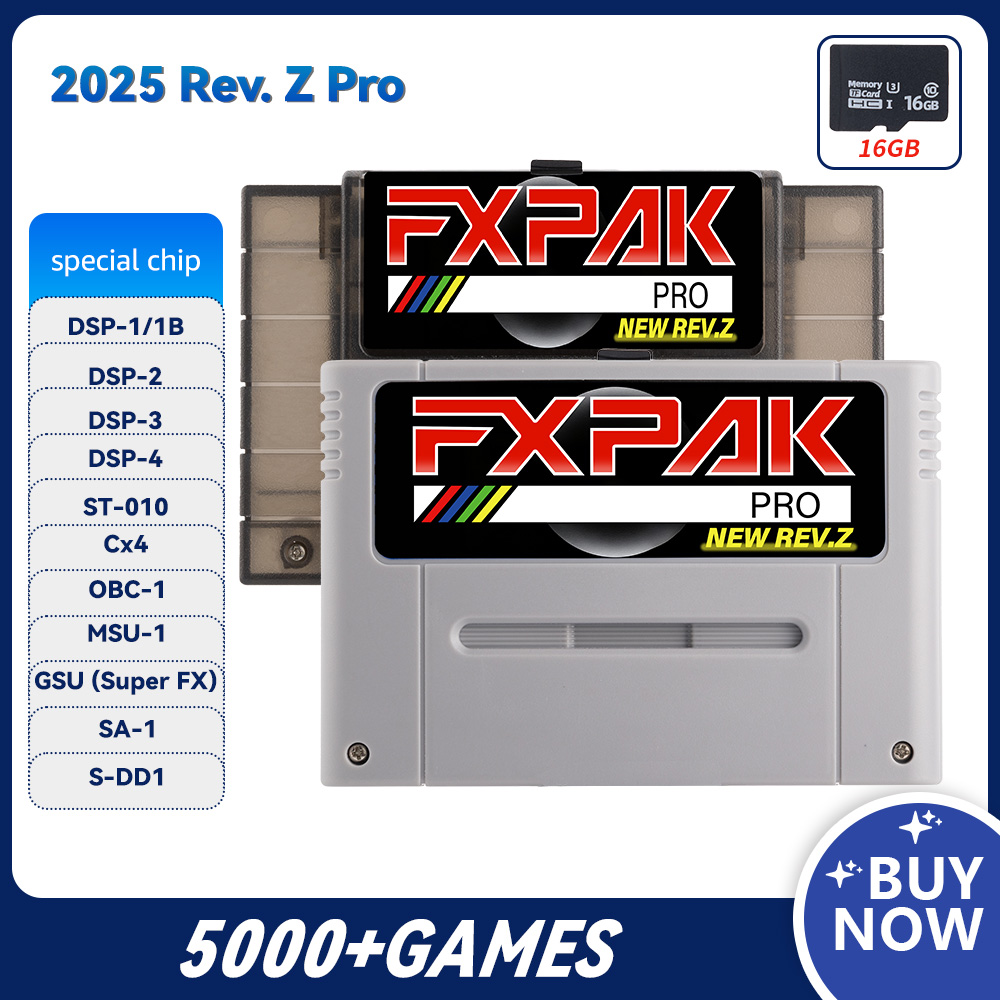 최신 FXPAK Rev. Z 버전 프로 1200 in  - Arcade Z 리뷰 및 가격