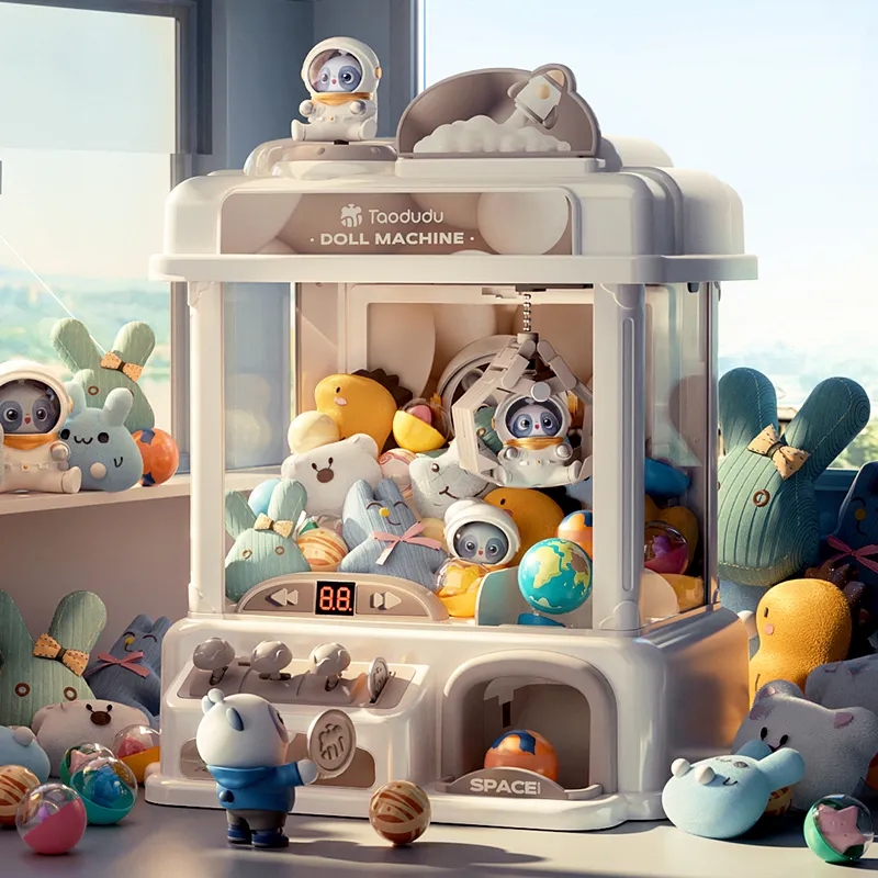 어린이 미니 클로 머신 자동 동전 작동식 게임 아케이드 - Claw Crane Machine 리뷰 및 가격