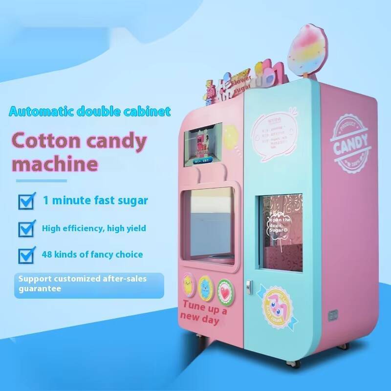 지능형 새로운 완전 자동 솜사탕 상업 판매 기계 경치  - Popcorn Vending Machine 리뷰 및 가격