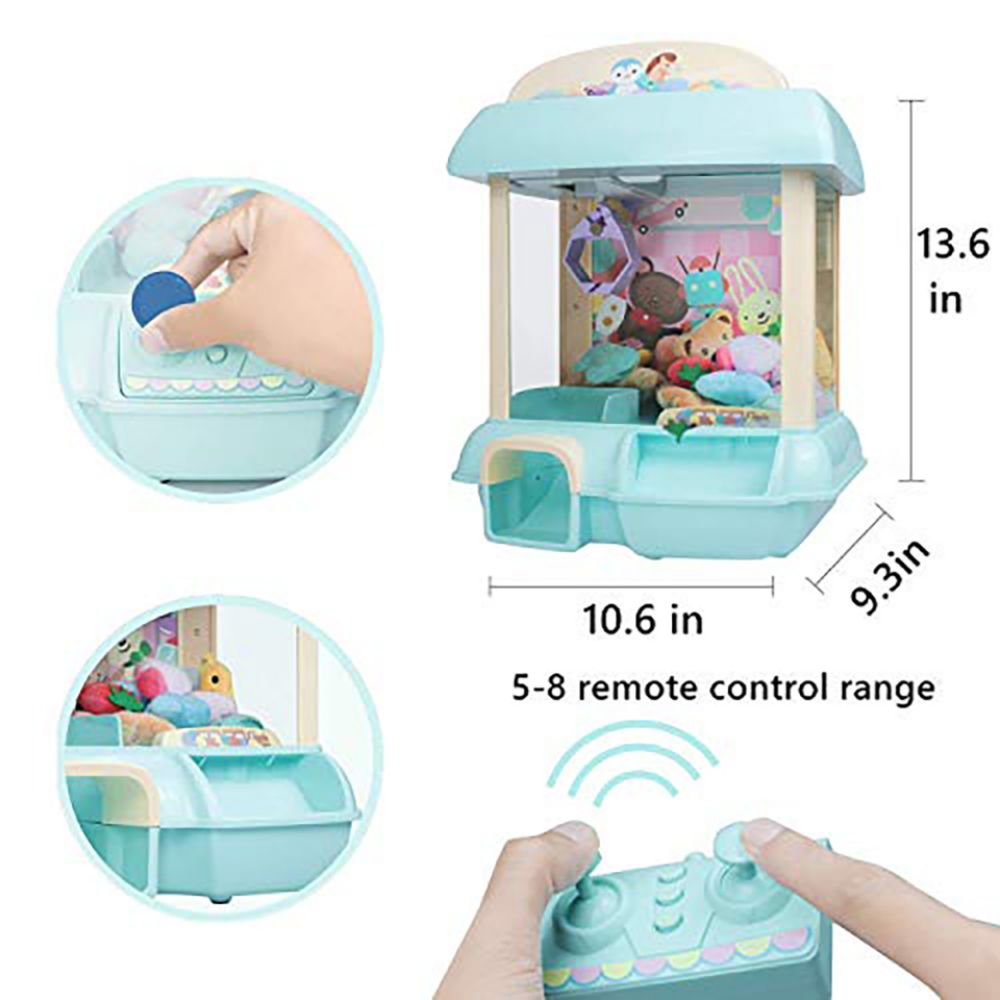 인형 기계 동전 작동 놀이 게임, 미니 클로 캐치 장난 - Claw Crane Machine 리뷰 및 가격
