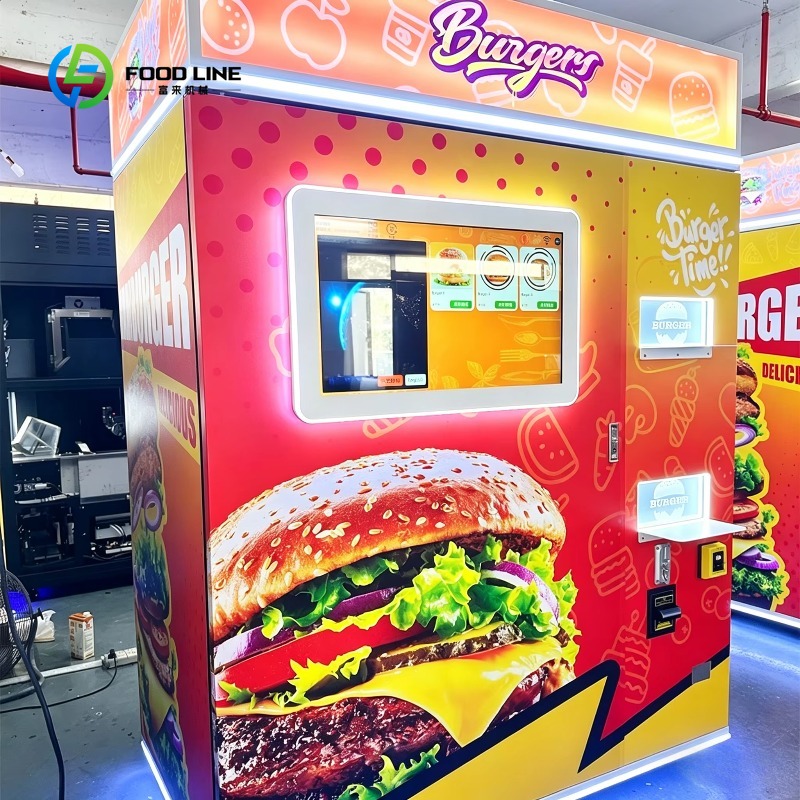 맞춤형 자동 버거 제조 자판기 24시간 무인 셀프서비스 - Popcorn Vending Machine 리뷰 및 가격