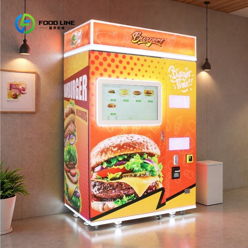 맞춤형 자동 버거 제조 자판기 24시간 무인 셀프서비스 - Popcorn Vending Machine 리뷰 및 가격