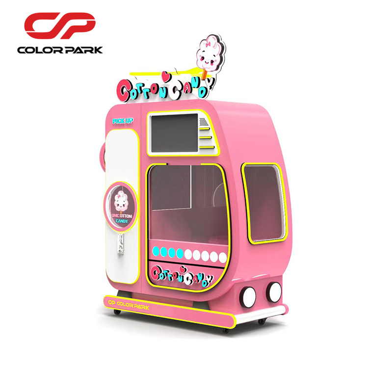 화려한 자동 솜사탕 자판기 (동전/지폐 사용 가능) - - Bill Acceptor Vending 리뷰 및 가격