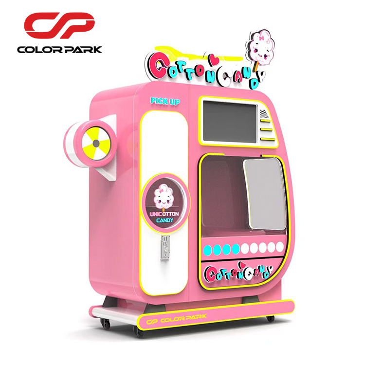 화려한 자동 솜사탕 자판기 (동전/지폐 사용 가능) - - Bill Acceptor Vending 리뷰 및 가격