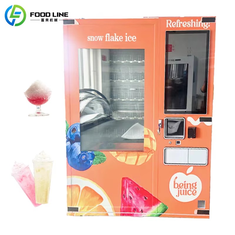 자동 스무디 자판기 슬러시 제조기 고속 상업용 장비 ( - Slushie Machine Vending 리뷰 및 가격